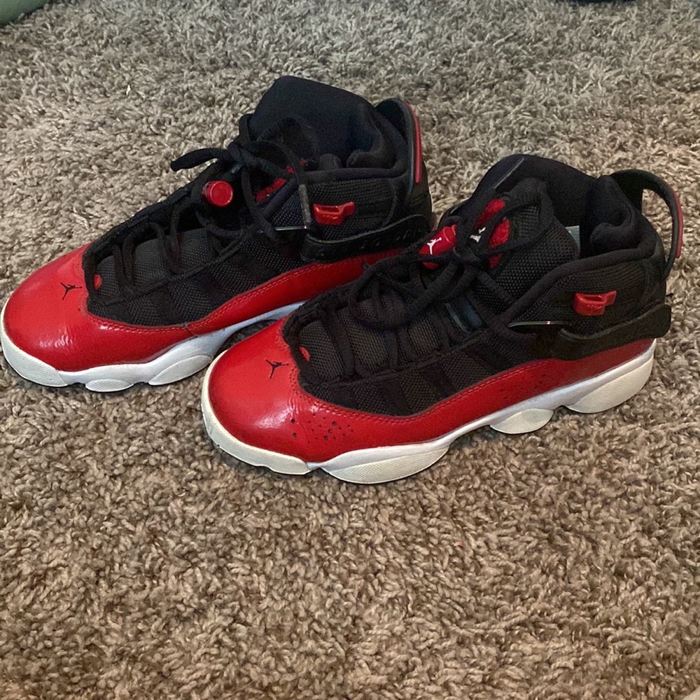 Air Jordans 6 Rings Boys Basketball Shoes